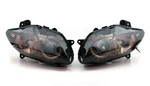 Front Headlight Grille Headlamp Protector Smoke For Yamaha Yzf R1 1000 04-06!. Fixed Price $144.73.