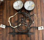 Piaa Round H3 12V-55W, Light SET(2) With Bar From 2004 Bmw R1150RT. Fixed Price $325.00.