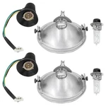 Caltric Headlight & Halogen Bulb For Yamaha 2GU-84320-00-00 Left Right. Fixed Price $48.00.