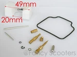 Carburetor Rebuild Repair Kit Bms Kandi Trailmaster Roketa 150CC Go Kart. Fixed Price $7.49.