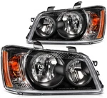 Pair Headlight Assembly For 2001-2007 Toyota Highlander Left Right Black Housing. Fixed Price $112.99.
