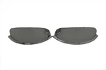 New Chrome Lamp 4-1/2" Visor For Harley Touring Flt Flst. Fixed Price $24.95.