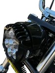 Custom Dynamics Shark Demon Performance Led Pedestal Mount Headlight 4 Harley. Fixed Price $599.95.