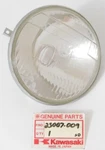 Nos 67-69 Kawasaki 120 C2 Roadrunner Head Light Lamp Housing Lens Oem 23007-009. Fixed Price $30.00.
