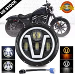 7''INCH Led Headlight High Lo For Yamaha V-star Xvs 650 950 1100 Classic Stryker. Fixed Price $29.98.
