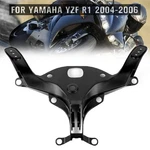 Black Upper Stay Fairing Headlight Bracket For Yamaha YZF-R1 YZF1000 2004-2006. Fixed Price $33.95.