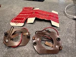 Pair Vintage Lucas 554822 Nos Fog Lamp Adaptor Jaguar XK150 New Old Stock More. Fixed Price $29.50.