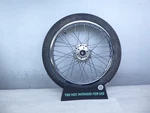 1980 Suzuki GN400 S798) Chrome Front Wheel Rim 18IN. Fixed Price $113.00.