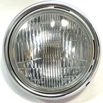 1996 To 2009 Kawasaki Vulcan EN500, Head Light Assy, P/n 23007-1401 & 23006-1084. Fixed Price $62.50.