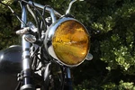 Amber Glass Halogen 7" Headlight H4 Bulb Vintage Cafe Lens &. Fixed Price $26.99.