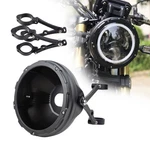 7INCH Cnc Motorcycle Headlight Housing Bucket With Side Mounting Bracket .... Fixed Price $101.36.