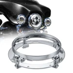 Round 7INCH Led Headlight Mounting Bracket Adapter Fit For Harley Touring. Fixed Price $21.46.