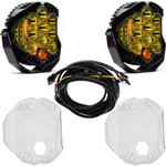 Baja Designs LP9 Pro Pair Amber Led Driving/combo Lights, Harness, Clear Guards. Fixed Price $1417.75.