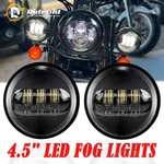 Motorcycle 4.5" 4-1/2INCH Led Fog Passing Lamps Spot Lights For Harley Davidson. Fixed Price $35.98.