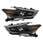 For 2016-2018 Nissan Maxima Sl Sv Led Drl Black Projector Headlights Assembly. Fixed Price $169.79.