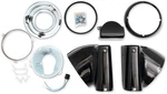 Drag Specialties Nacelle Kit For 7" Headlights Gloss Black Harley Davidson. Fixed Price $505.57.
