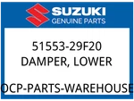Suzuki Oem Part 51553-29F20 Damper Headlamp Bracket Lower. Fixed Price $9.30.