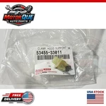 Genuine 53455-33011 Toyota Hood Prop Rod Clip Camry Celica Clamp Support. Fixed Price $12.00.