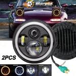 Pair 7INCH H6024 Led Headlights Halo Angel Eye For 90-97 Mazda Na Miata MX5 MX-5. Fixed Price $42.95.