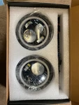 Turbo Sii 7 Round Pair Halo High Low Headlights CXD-M60-A Jeep New. Fixed Price $40.00.