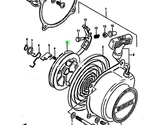 Suzuki LT50 Quad 1984-2000 Genuine Recoil Starter Reel New 18121-04410. Fixed Price $40.88.