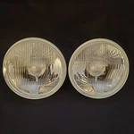 Koito Japan 7" H4 9003 Conversion Semi Sealed Beam Headlights Assembly Pair E6. Fixed Price $119.99.