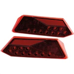 Moose Led Taillights Red Atv/utv 100-3385-PU 2001-2232. Fixed Price $137.75.