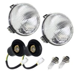 New Left & Right Headlight Kit For Yamaha Grizzly YFM600F 4X4 1999 2000 2001. Fixed Price $125.40.