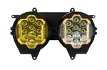 Hogworkz Sabertooth Performance Amber Led Headlight Harley Road Glide Fltr 2015+. Fixed Price $719.95.