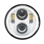 Hogworkz-led Chrome Halomaker Headlight For '18-'24 Harley. Fixed Price $239.98.
