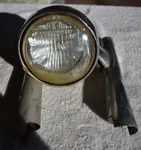 1970 Honda CL70 Scrambler Front End Fork Cover And Headlight Bucket Topaz Orange. Fixed Price $150.00.