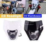 Enduro Motocross Led Headlight Fairing For Exc Xcf Xcw Sx Te Tc Fe 300 350 450. Fixed Price $66.06.