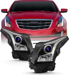 Headlights Assembly For 2013-2017 Cadillac Ats Projector Left+right Pair Lamps. Fixed Price $199.99.