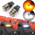 No Hyper Flash Switchback Led For 2018+ Jeep Jl Wrangler Sport Front Turn Lights. Fixed Price $36.54.