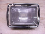 Vintage Koito #XH28 6.5" Headlight Bulb Housing & Trim Ring PL149+. Fixed Price $64.24.