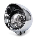 Beneall 5" Motorcycle Headlight Refit Vintage Lamp For Chopper Sliver. Fixed Price $67.67.