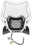 Acerbis Headlight- Vsl Fits Lumen-x White/black 2987941035. Fixed Price $161.87.