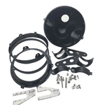 Autokun Universal Inch Headlight Housing Motorcycle Led 7", Black. Fixed Price $59.00.