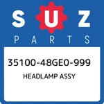 35100-48GE0-999 Suzuki Headlamp Assy 3510048GE0999, New Genuine Oem Part. Fixed Price $433.51.