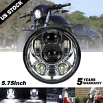 Chrome 5-3/4" 5.75" Led Projector Headlight Motor Drl For Harley Davidson Dyna. Fixed Price $30.99.