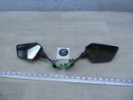 2012 Kawasaki EX250 Ninja 250R K21094) Left And Right Front Rear View Mirror Set. Fixed Price $51.74.