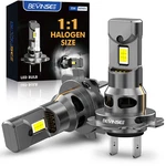 Bevinsee Z26 H7 Led Headlight Bulbs 6000K White Canbus Error Free 70W 12000LM. Fixed Price $24.99.