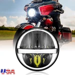 3/4" 5.75 Inch Headlight High/low Sealed Beam Lamp Drl H4 Plug Play Bulb. Fixed Price $40.01.