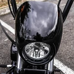 Vivid Headlight Cowl Fairing Mask Abs For Harley Sportster Dyna Xl 883 1200 Cafe. Fixed Price $42.95.