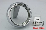 2013 Harley Road King Cvo 7" Headlight Trim + Mount Ring Chrome #4224. Fixed Price $29.99.