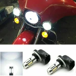 For Harley Davidson 2006-2017 Xenon White 881 Led Bulbs Passing Spot Fog Lights. Fixed Price $12.99.