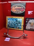 Harley Deluxe Softail Front Fog Light Bar Spot Cast Chrome Heritage Lamp Oem. Fixed Price $220.50.