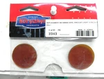 Amber Lenses Kuryakyn 2343 Small Silver Bullet Pair (stock #2350). Fixed Price $6.99.