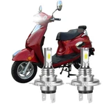 12V 6000K Led Headlight Bulb For 50CC-250CC Scooter Moped Taotao Roketa Coolster. Fixed Price $17.99.