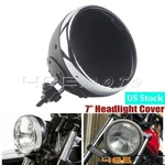 7" Inch Round Motorcycle Universal Headlight Bucket Housing For Harley Fatboy. Fixed Price $39.56.